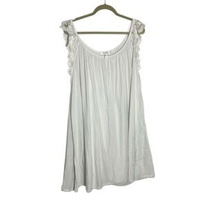 Vintage Amanda Rich for Kassatly Light Pale Blue Nightgown Nightie